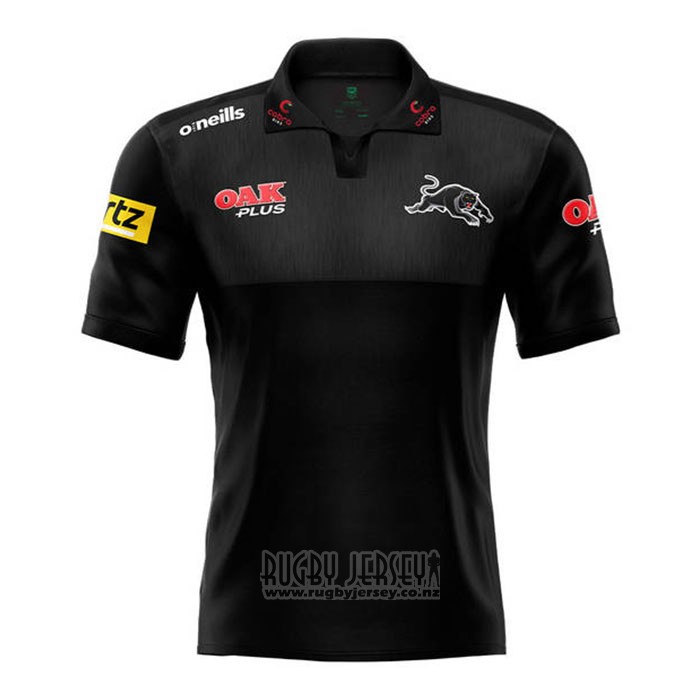 Polo Penrith Panthers Rugby Jersey 2021 Black ...