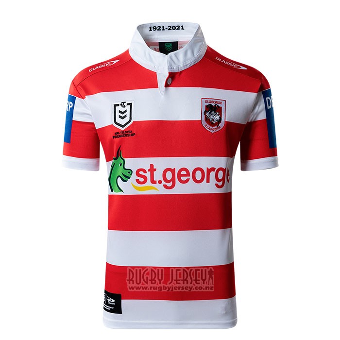 St George Illawarra Dragons Rugby Jersey 2021 Training | RUGBYJERSEY.CO.NZ