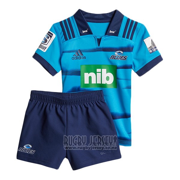 Kid's Kits Blues Rugby Jersey 2018 Home | RUGBYJERSEY.CO.NZ